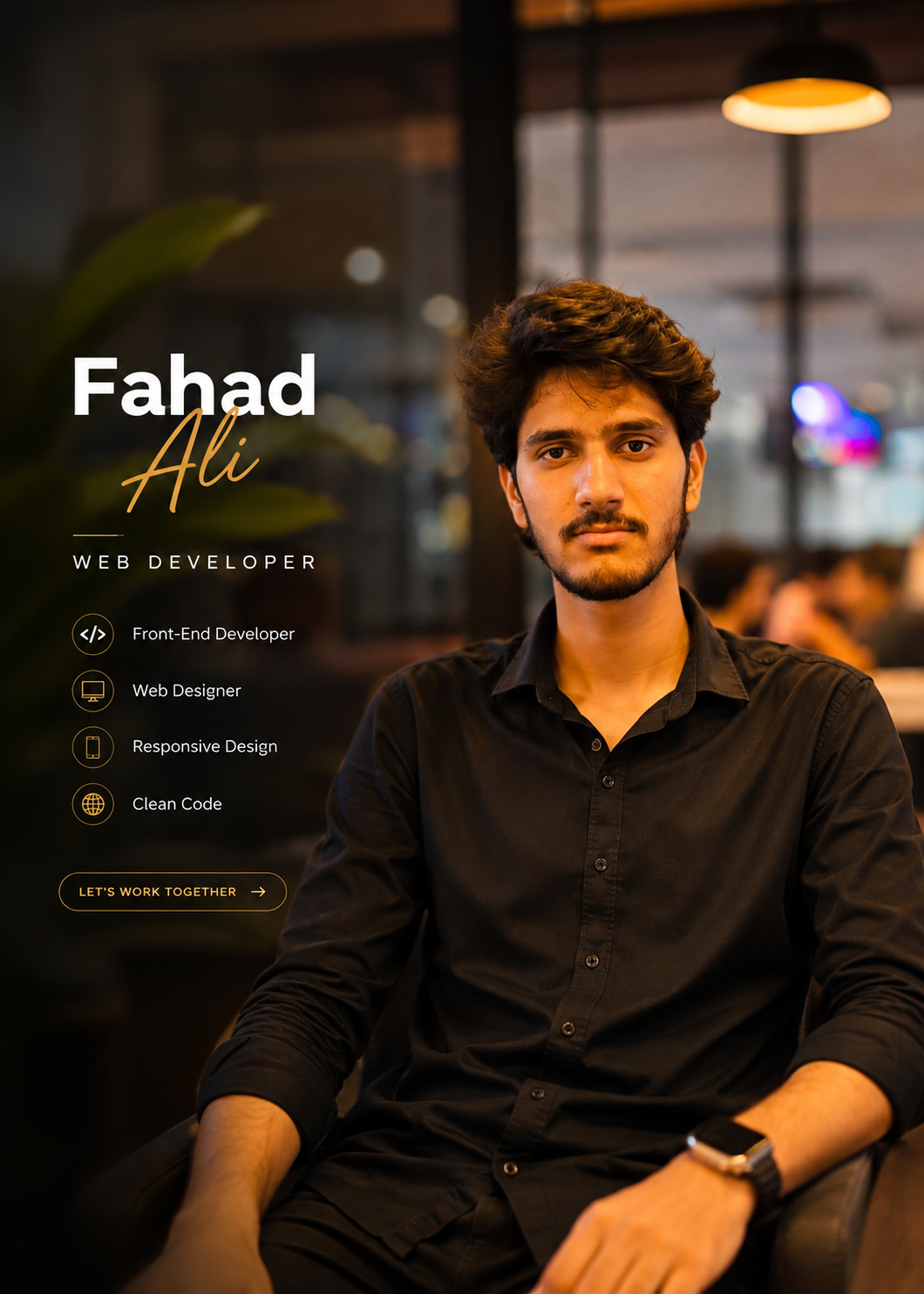 Fahad Ali, Founder of FA Fashion
